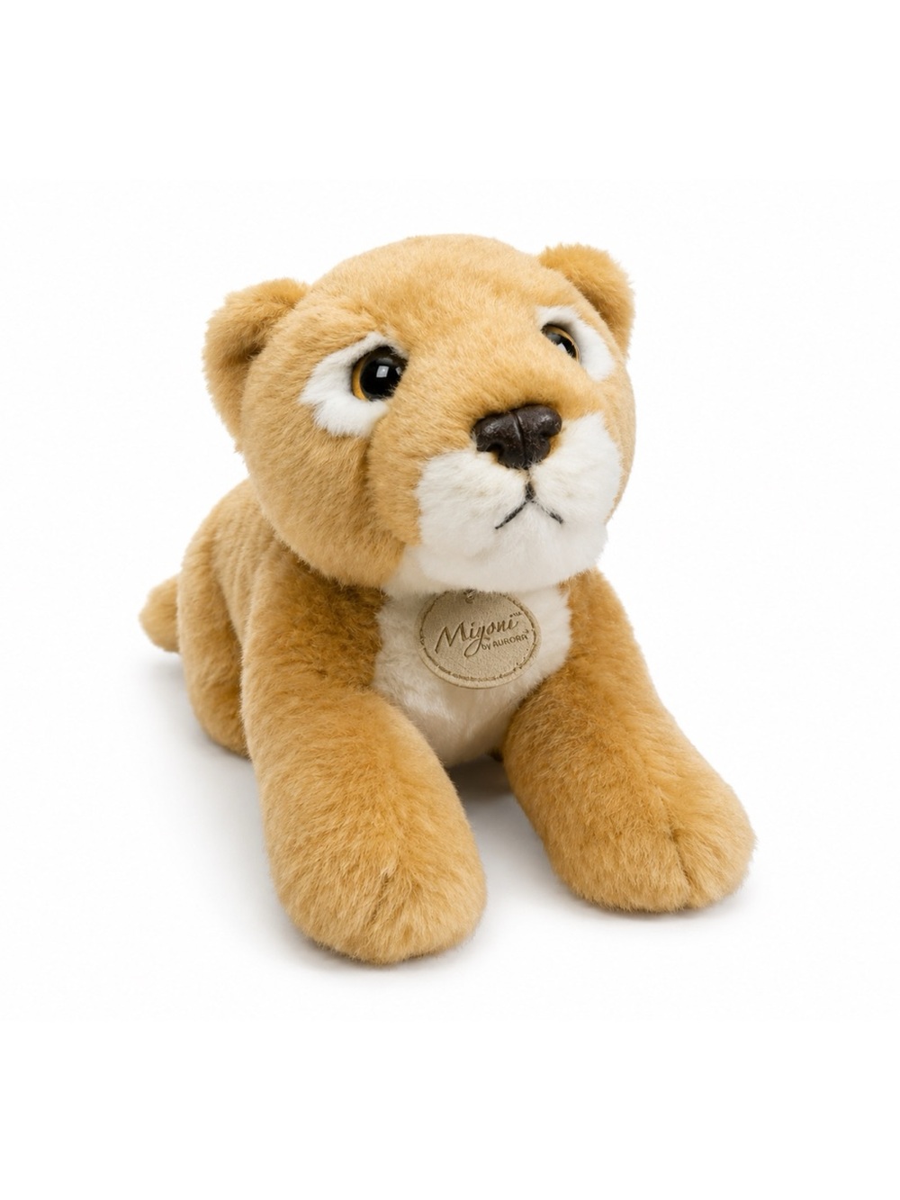 Miyoni by Aurora Baby Lion Cub Plush Stuffed Animal Realistic Kids Toy